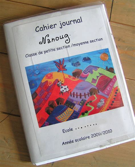 Cahier Journal Maternelle Page De Garde page de garde - cahier journal | Cahier journal, Pages de garde cahiers,  Cahier